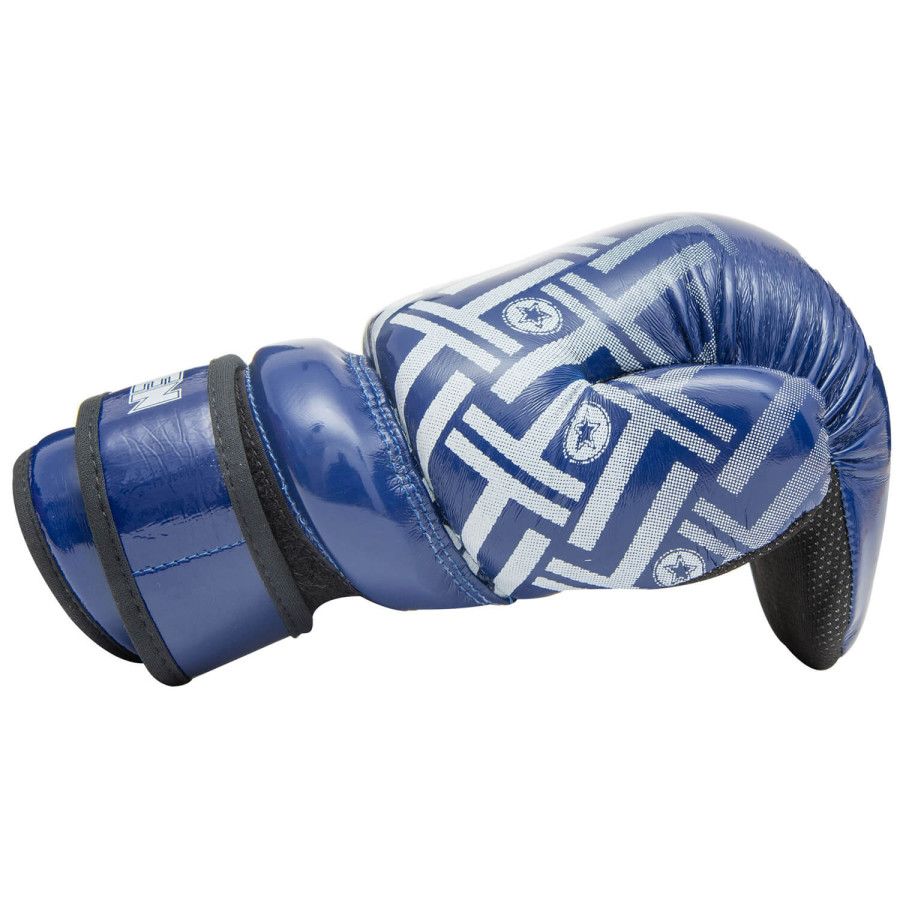 Top Ten Bambini Semi Contatto Pointfighter Stivali Blu Bambini Kicks